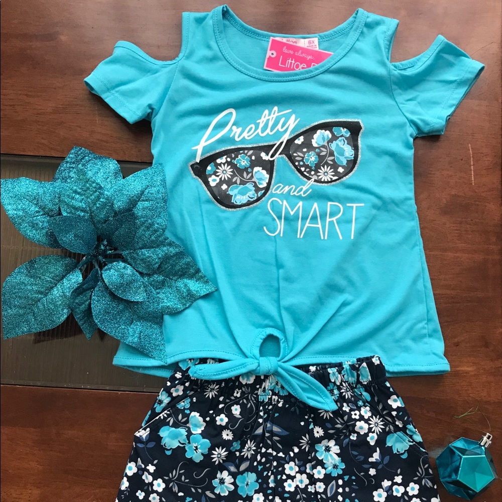 Pretty and Smart Blue Girl Set 💙